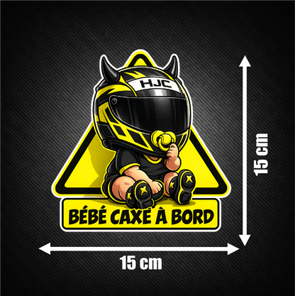 Sticker "Bébé Caxé à Bord"