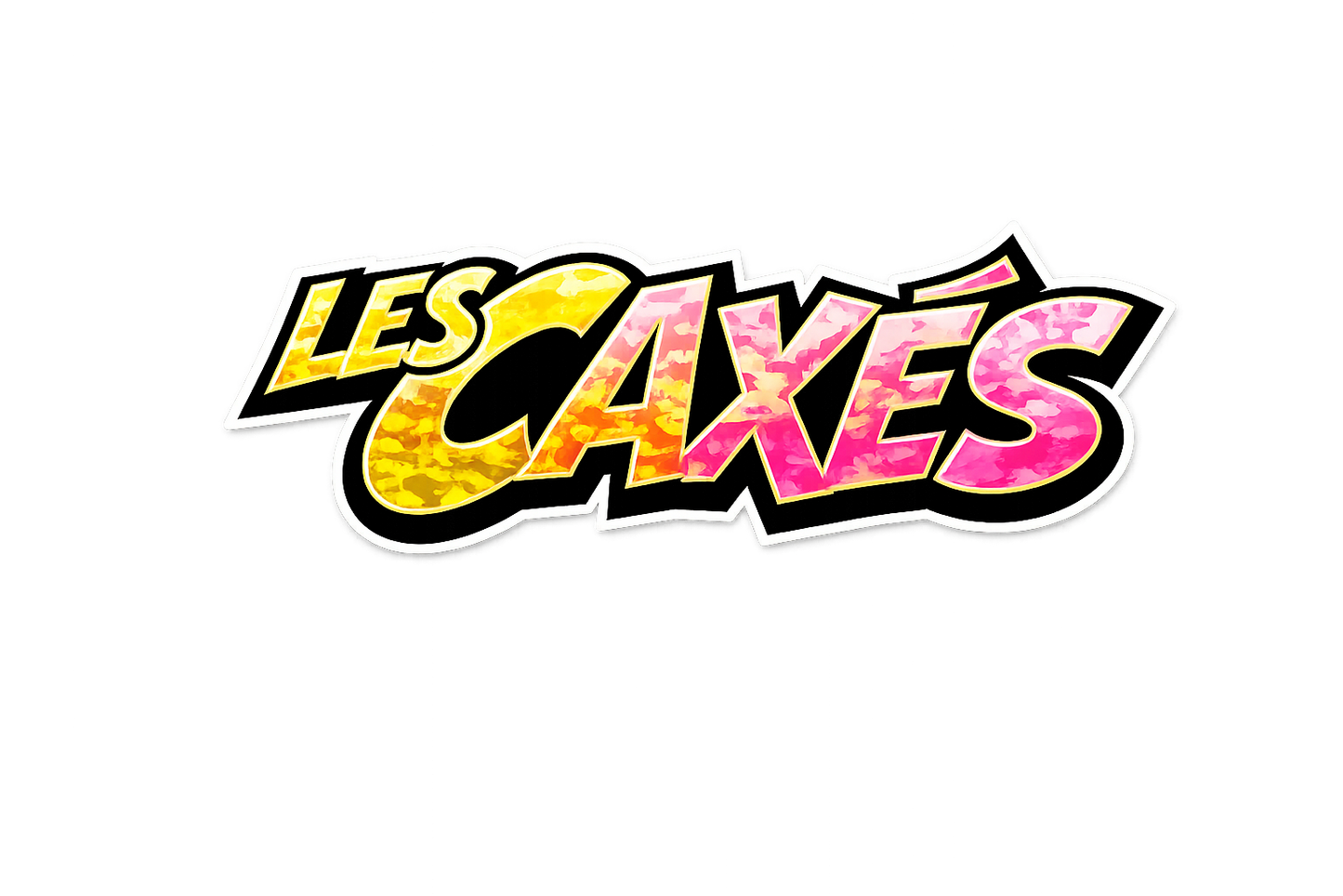 STICKER LOGO LES CAXÉS — Edition Duo