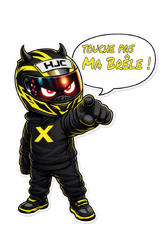 Sticker "Touche pas ma brêle !"