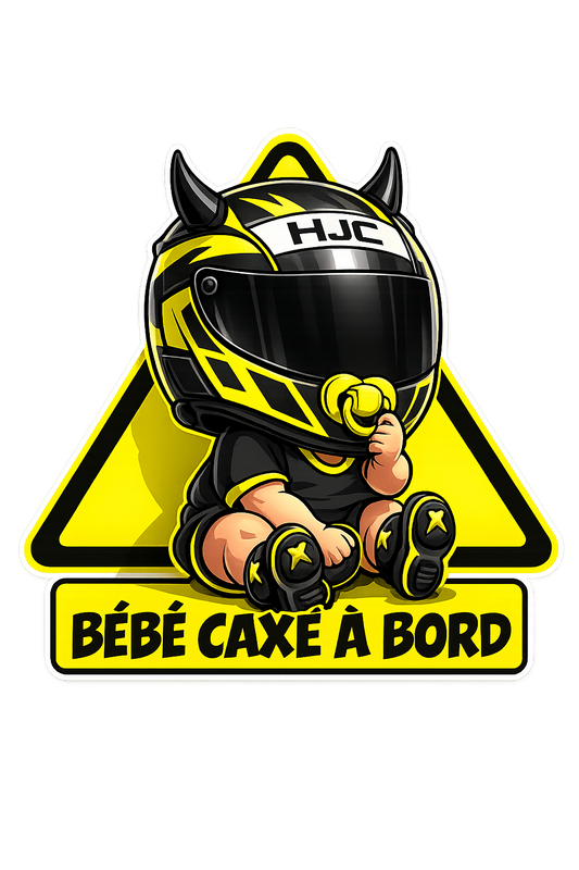Sticker "Bébé Caxé à Bord"