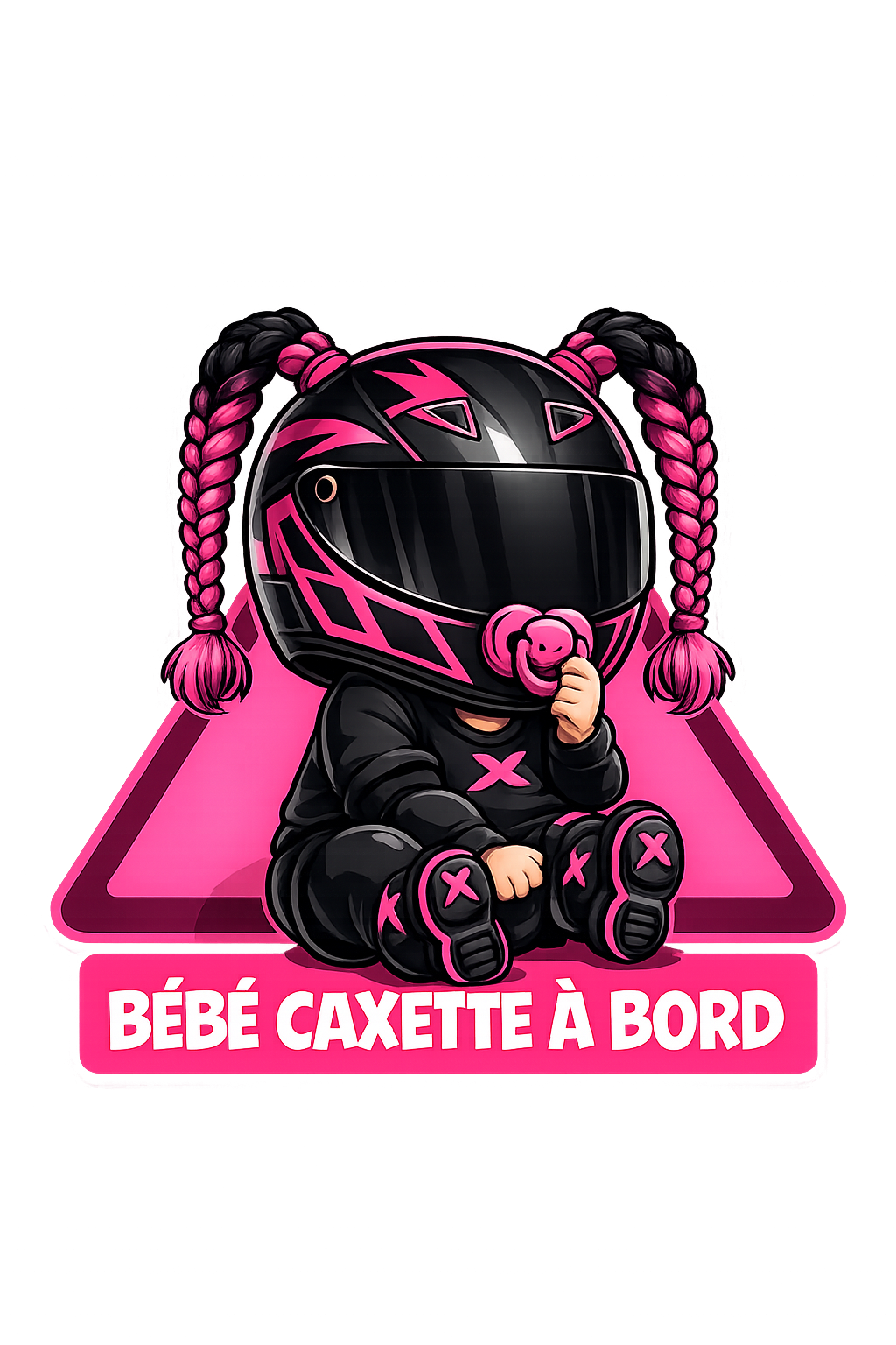 Sticker "Bébé Caxette à Bord"