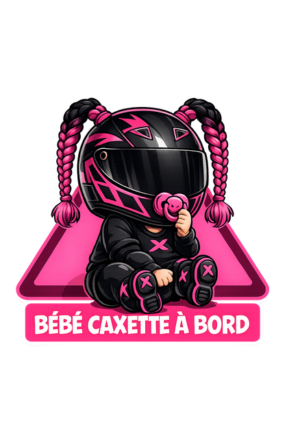 Sticker "Bébé Caxette à Bord"