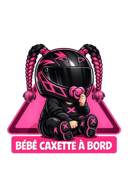 Sticker "Bébé Caxette à Bord"